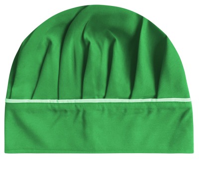 Aşçı Şapkası Mantar Beyaz Biye Yeşil